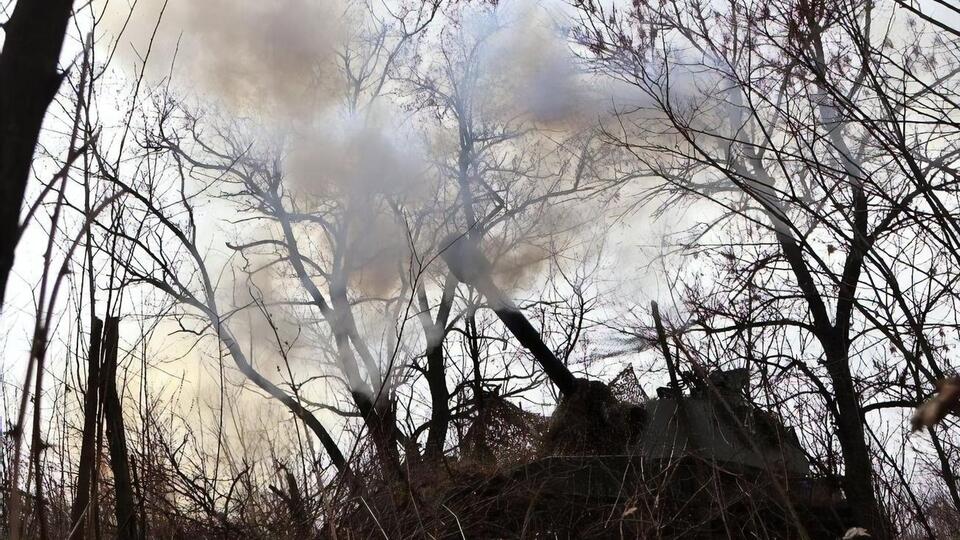Українська артилерія працює по окупантах на бахмутському напрямку