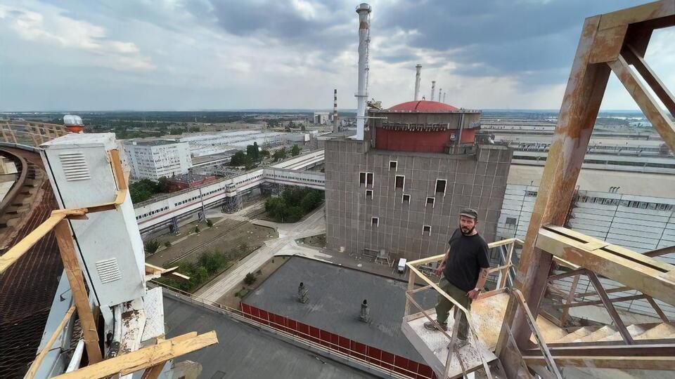 Лебедев, которому объявили о подозрении, снимал фото и видео на оккупированной ЗАЭС