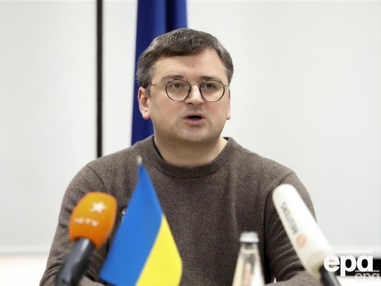 В ходе беседы Кулеба призвал Европарламент продолжать активную борьбу с безнаказанностью российской стороны