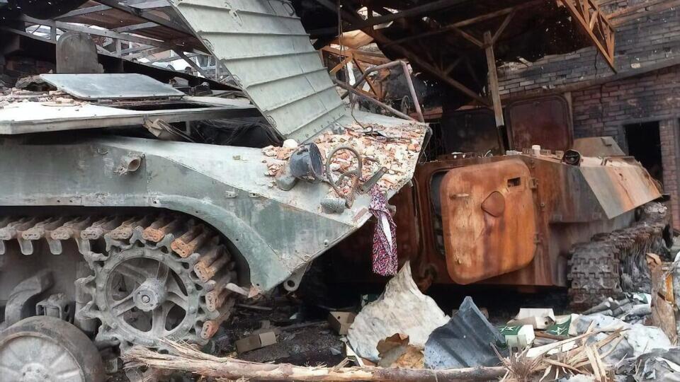 Спецпризначенці СБУ записали на свій рахунок дві знищені бронемашини російських військ
