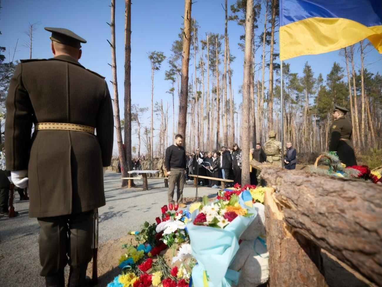 Зеленский посетил Мощун