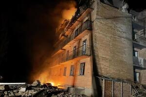 Продолжается разбор завалов общежития в Ржищеве, известно уже о четырех погибших