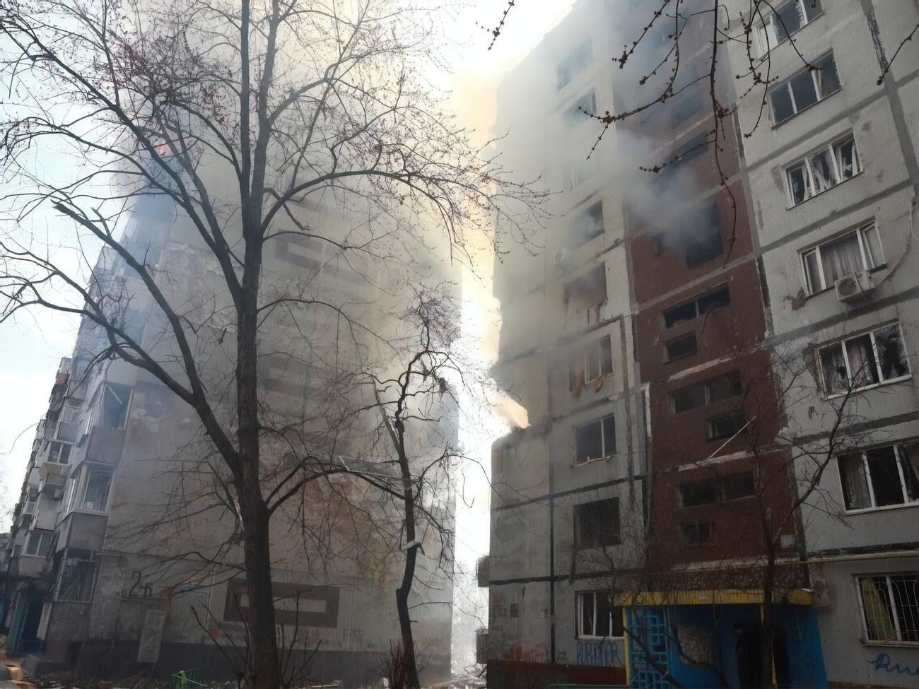 О пострадавших в результате удара пока не сообщалось
