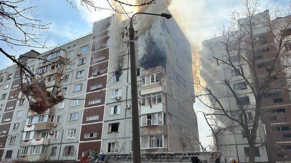 Запорожье подверглось обстрелу сегодня днем