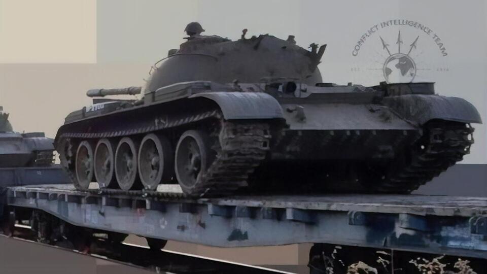 Расследователи опознали на фото танки Т-54 и Т-55