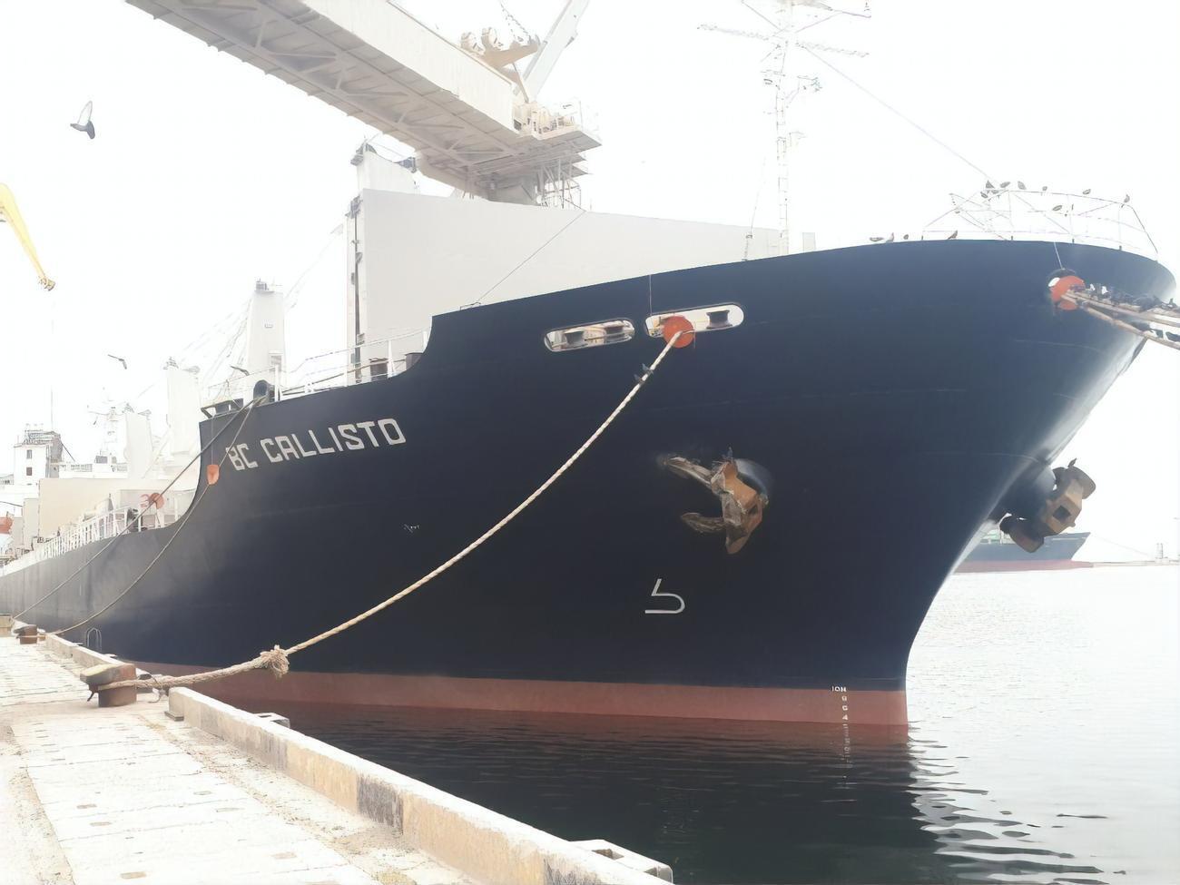 BC Callisto отправился в Алжир