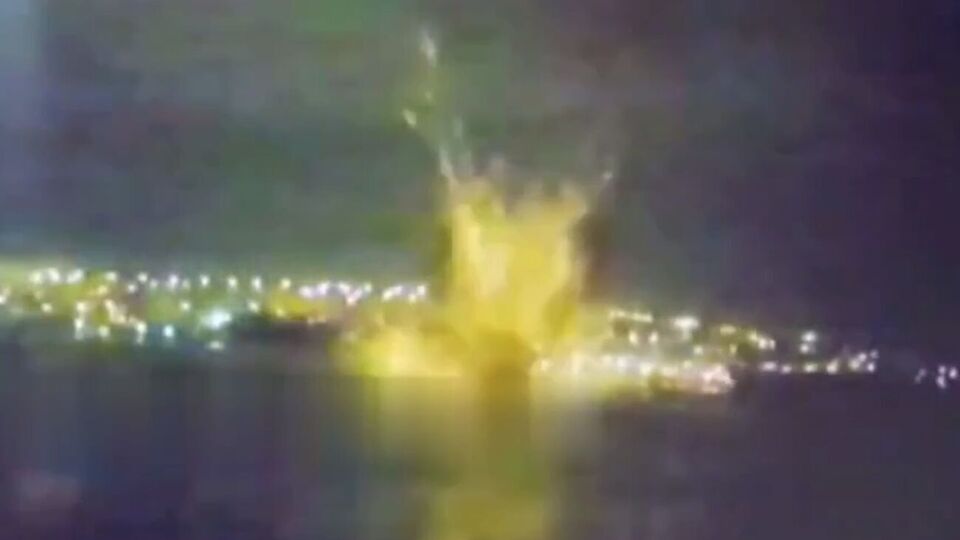 Во время работы ПВО оккупантов у берега прогремел мощный взрыв