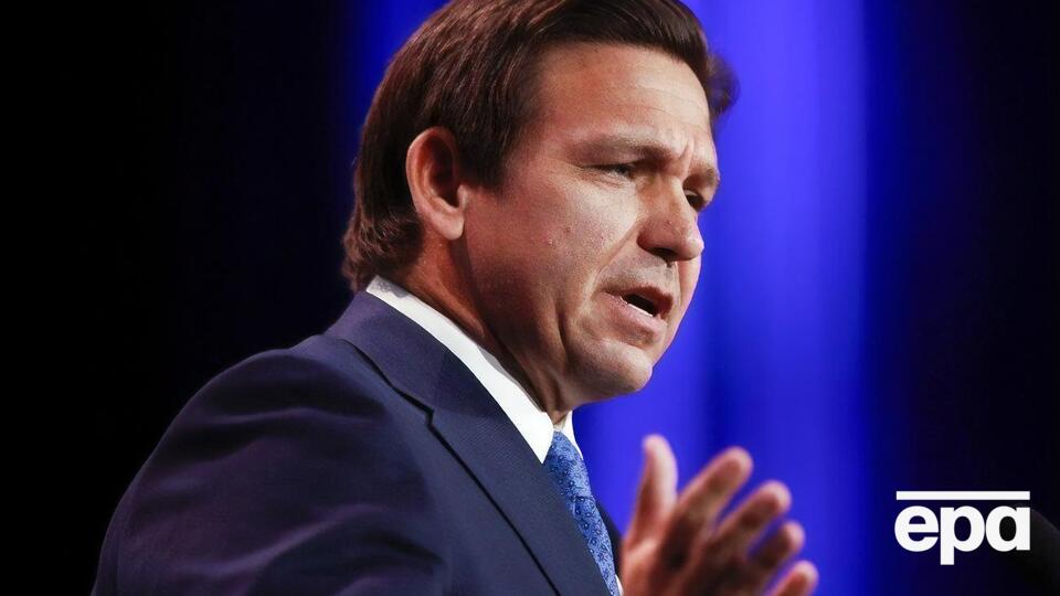 У Путина "большие амбиции" и он настроен враждебно к США, отметил Десантис (на фото)