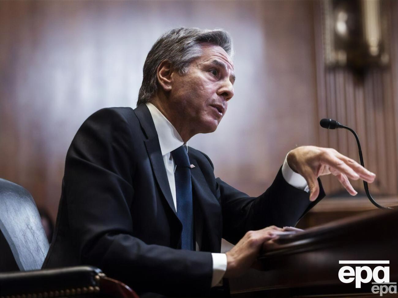 Блінкен: Війна Путіна залишиться стратегічним провалом