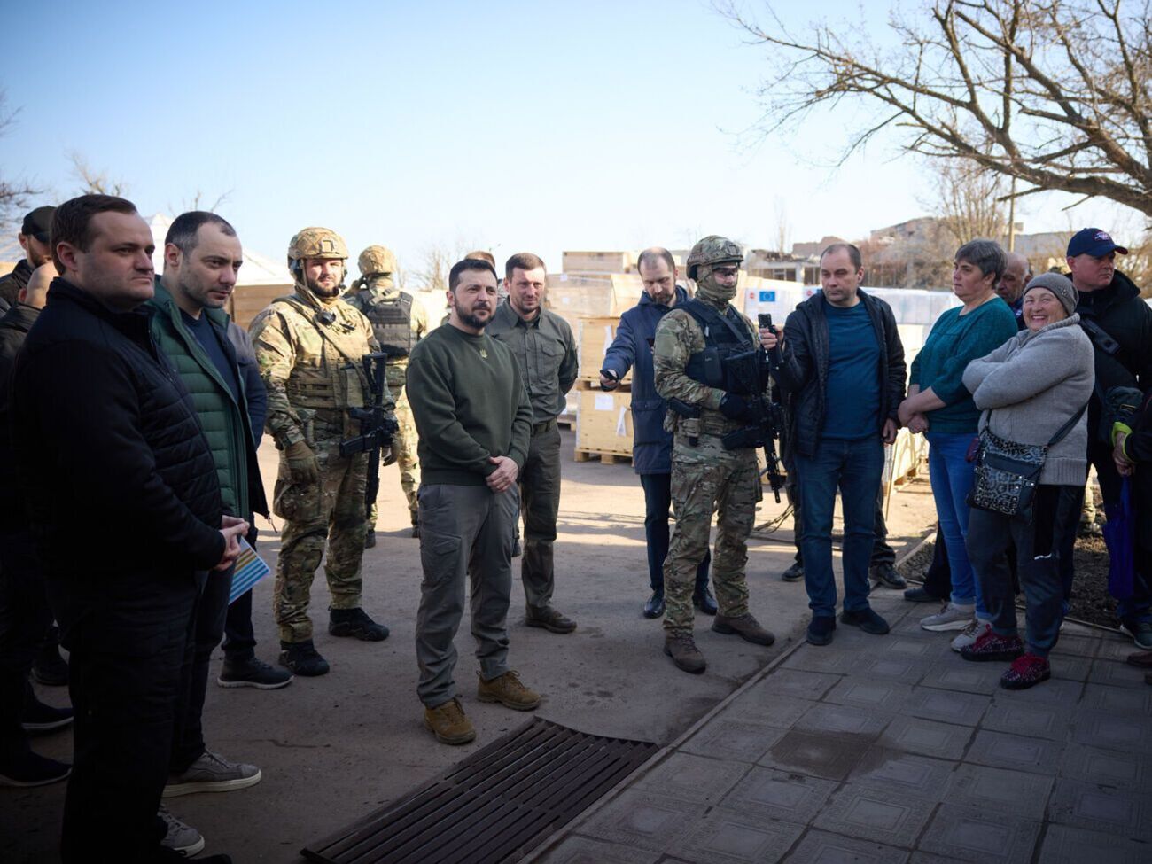 Зеленський відвідав Херсонську область