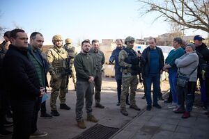 Зеленский посетил Херсонскую область