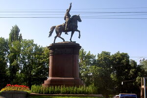Памятник Щорсу в Киеве был открыт в 1954 году