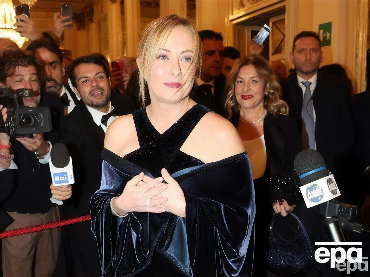 Мелоні після вступу на посаду прем'єра підтримує Україну