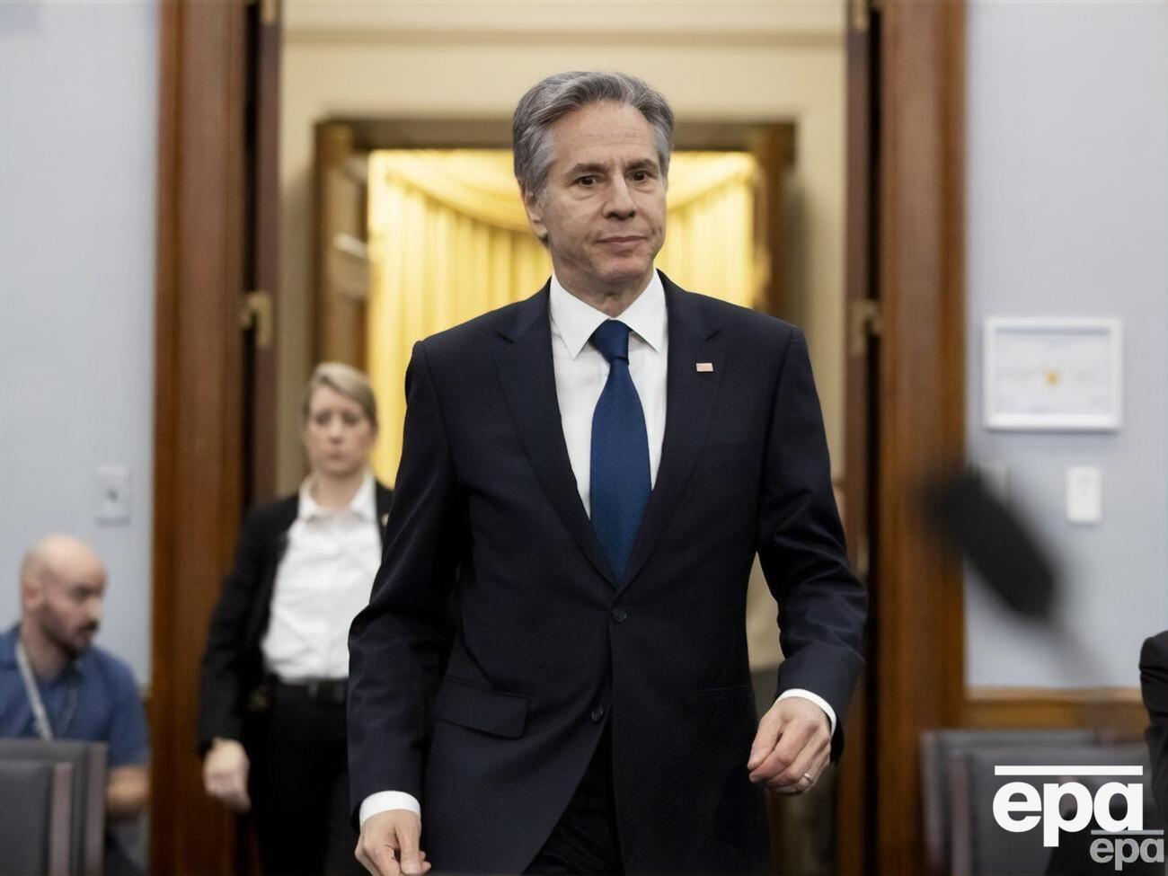 Блинкен предположил, что в будущем дипломатия еще сыграет свою роль в определении границ Украины