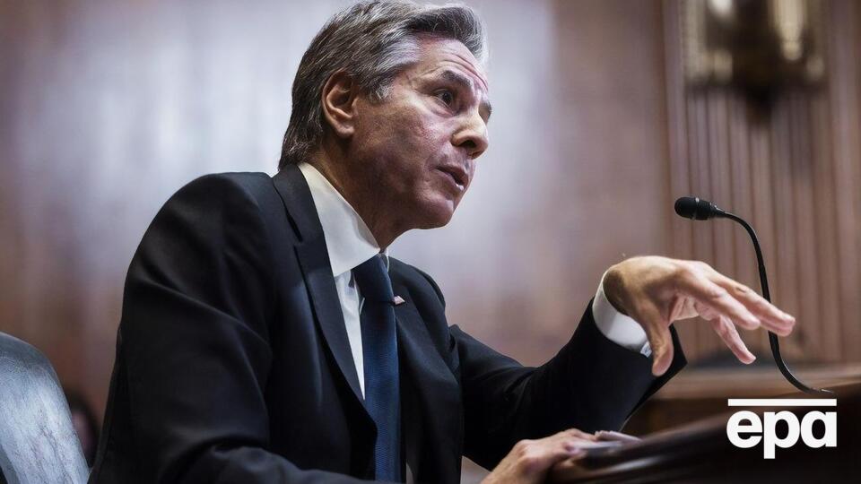 Блінкен укотре заявив, що США допомагатимуть Україні, щоб досягти стратегічної поразки Росії
