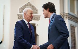 Байден после встречи с Трюдо: Поддержка украинского народа будет непоколебимой