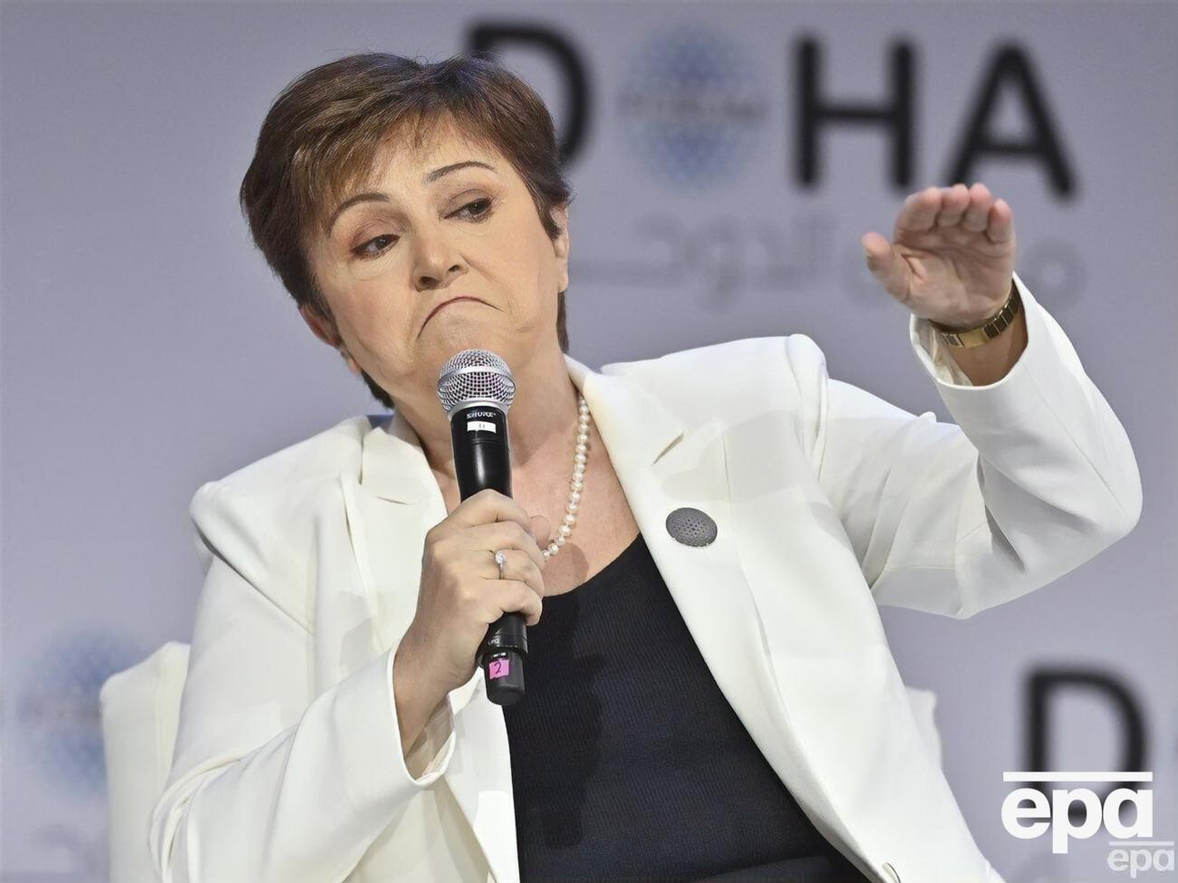 По прогнозу главы МВФ, рост мировой экономики в 2023 году замедлится до уровня 3% и ниже