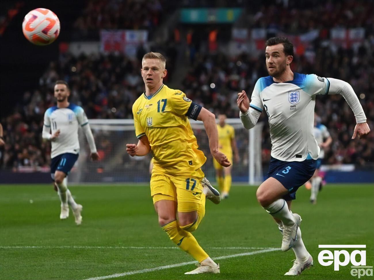 Украинцы и англичане играли на "Уэмбли"