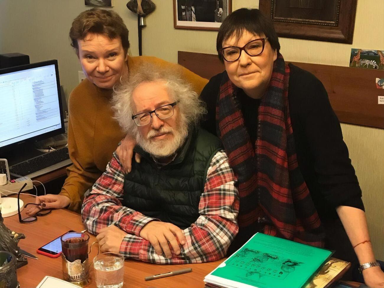 Ларіна, Венедиктов і ще одна ведуча "Эха Москвы" Ірина Петровська