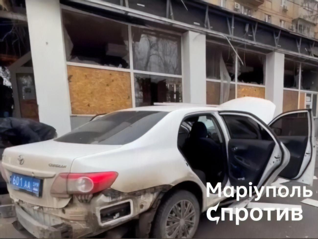 В результате взрыва представитель оккупантов получил травмы, но насколько серьезные, пока точно неизвестно