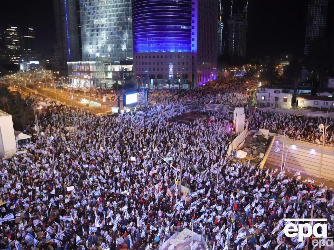 Протесты в Израиле усилились после увольнения министра обороны, который выступил против реформы