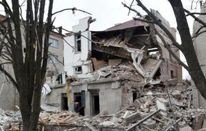 По данным полиции, оккупанты нанесли удар ракетами С-300