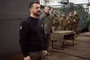 Зеленский ознакомился с работой штаба ОСГВ "Запорожье"