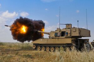 САУ M109 Paladin имеет калибр 155 мм