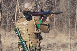 Для ликвидации сил противника пограничники использовали ручные гранатометы