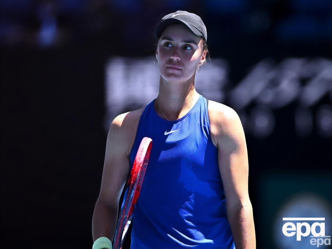 На турнире в Майами Калинина играла и в парном разряде, и в одиночном