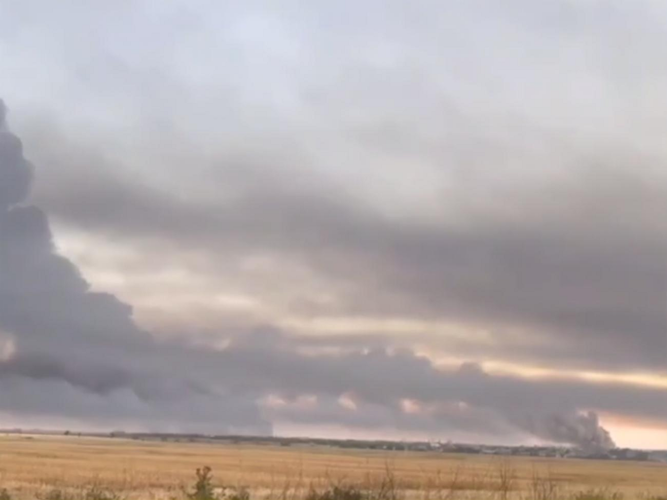 В Мелитополе в нескольких районах утром 29 марта были "прилеты"