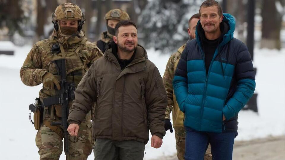Гриллс в декабре встречался с Зеленским в Киеве