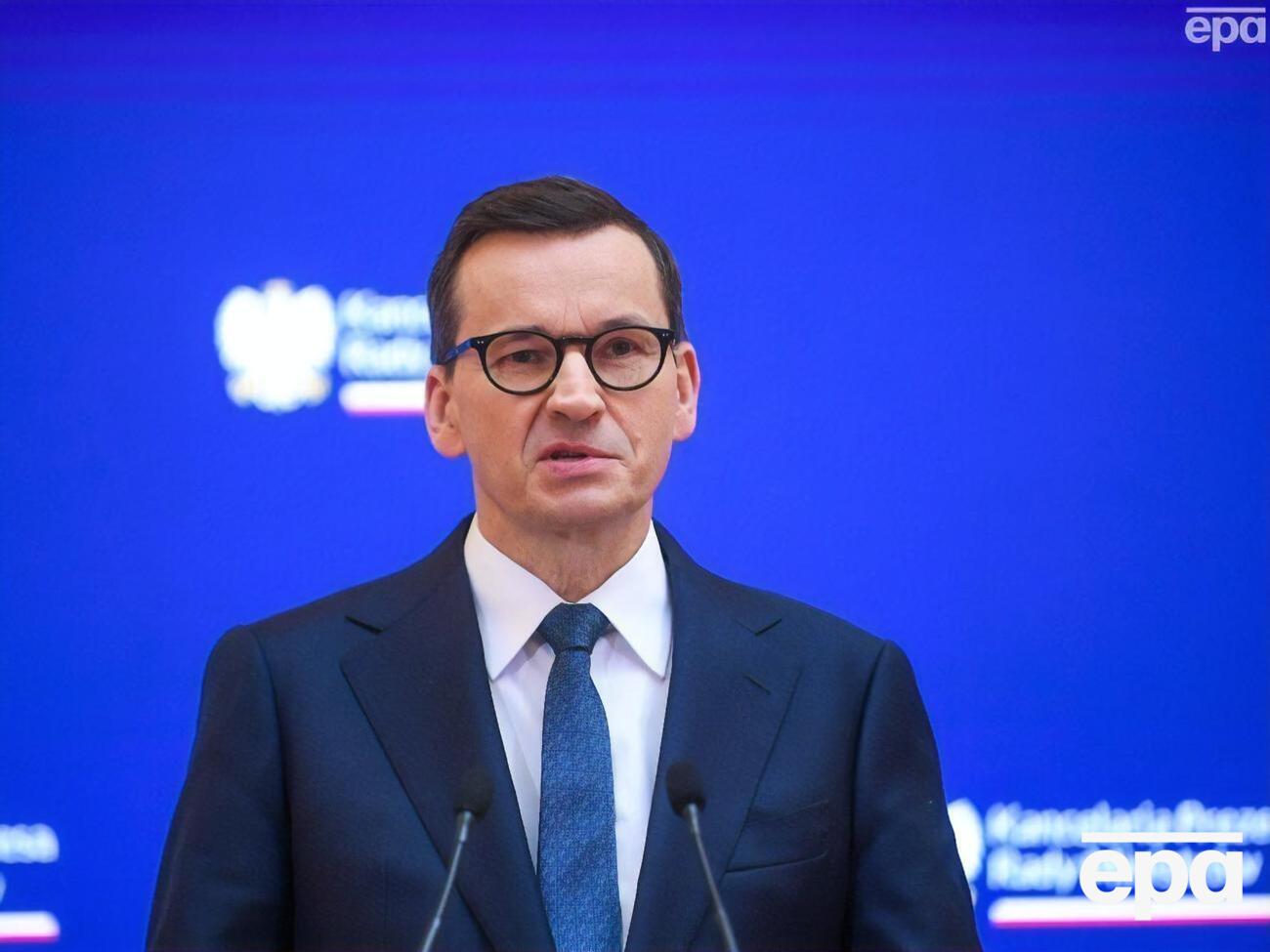 Моравецький закликав будувати заводи для виробництва снарядів на території Польщі