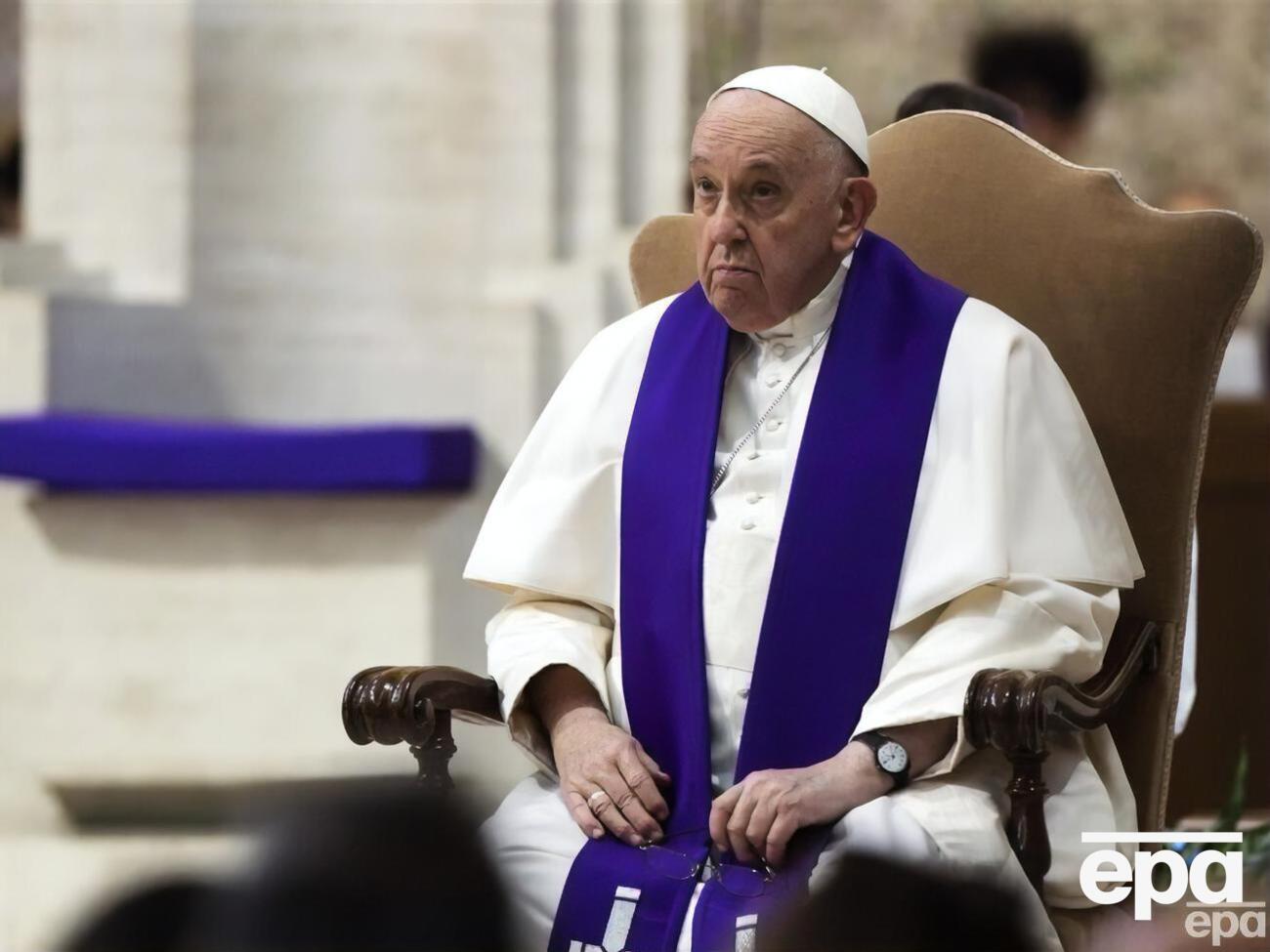 Франциск уже подготовил заявление об отставке