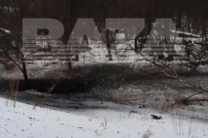 У лісі біля селища виявили вирву завглибшки пів метра