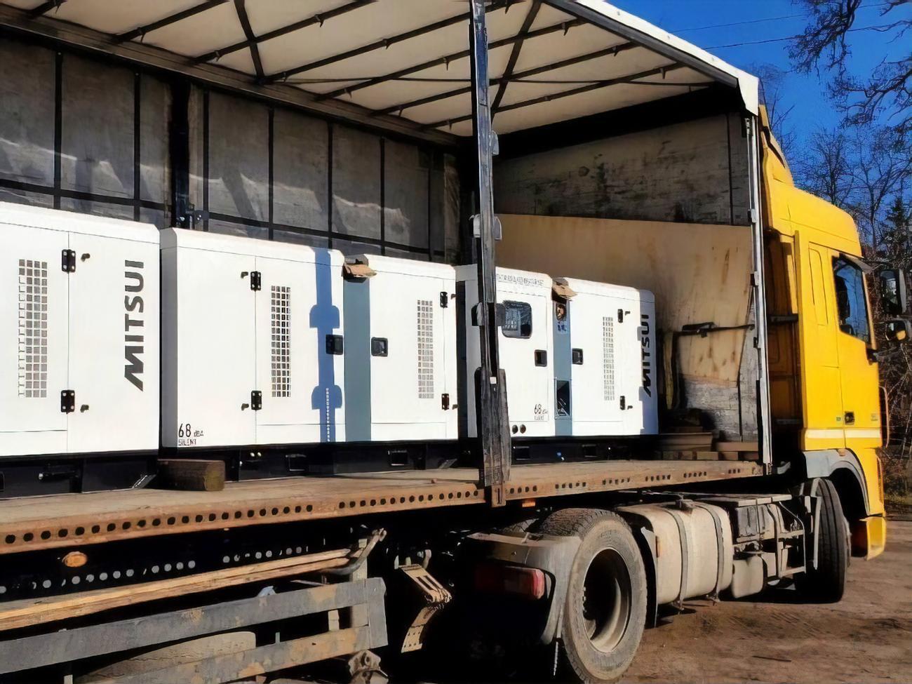 Трифазні дизельні генератори Mitsui з автоматичним запуском установлять у "пунктах незламності" Покровської сільської територіальної громади