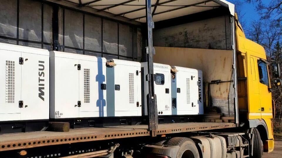Трифазні дизельні генератори Mitsui з автоматичним запуском установлять у "пунктах незламності" Покровської сільської територіальної громади