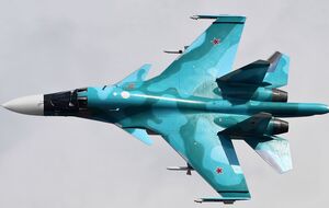 Российский истребитель-бомбардировщик Су-34 сбили украинские зенитчики, отметили ВС ВСУ