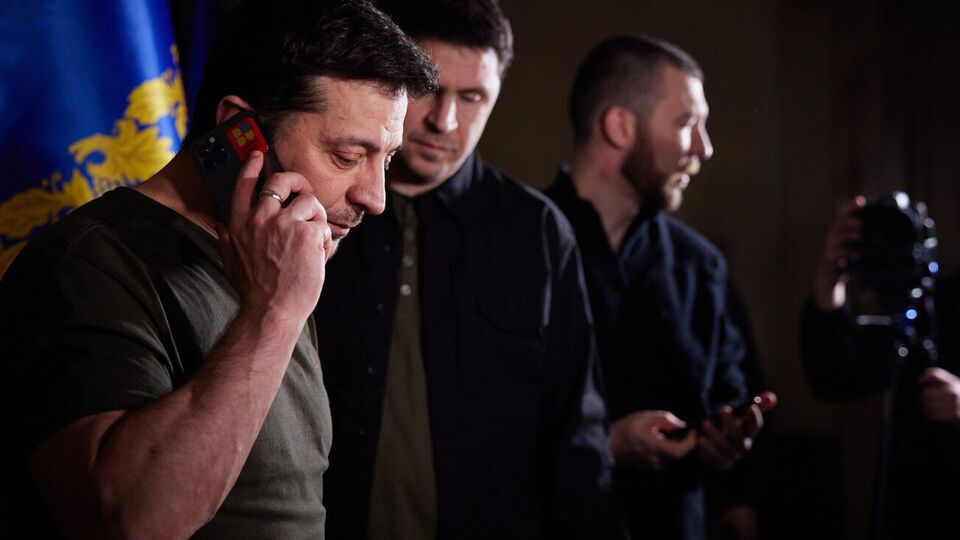 Арахамія був із Зеленським (на фото) у бункері на початку повномасштабного вторгнення РФ в Україну