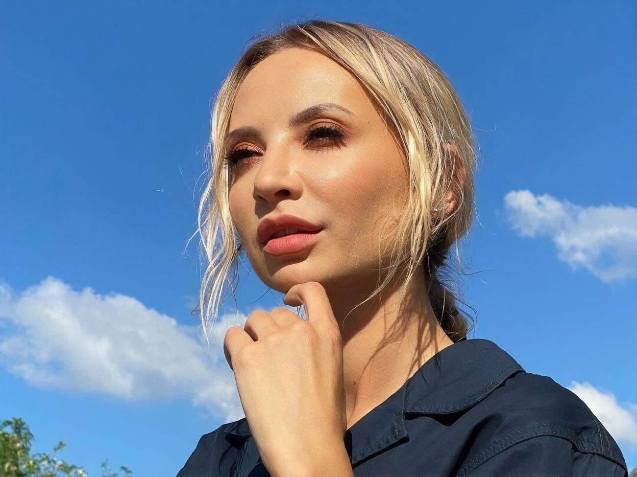 Сопонару показала частину тіла