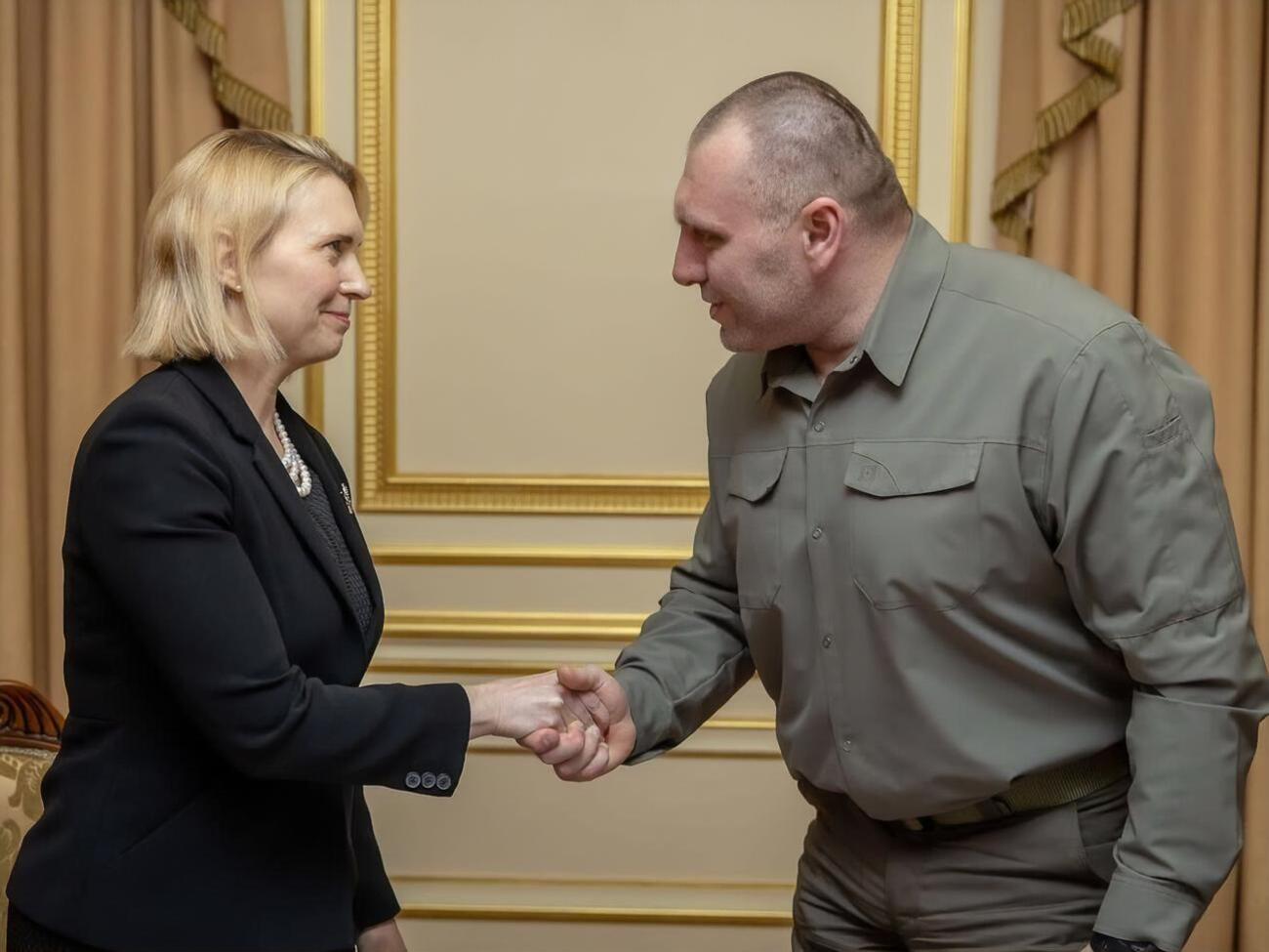 Малюк поблагодарил Бринк за помощь, которую США оказывают Украине