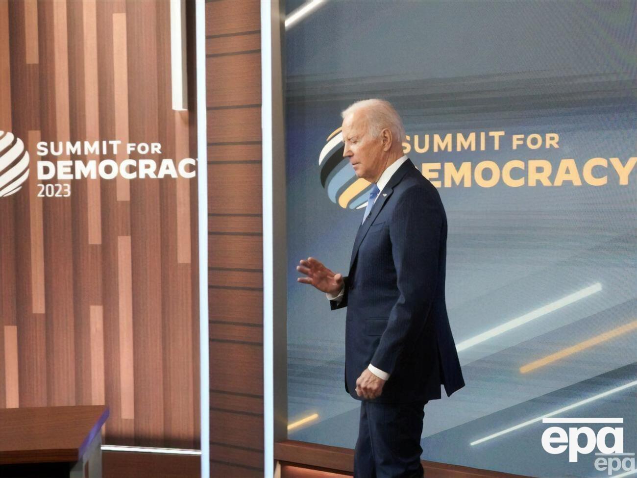 Байден: Сегодня мы можем сказать, что демократии мира становятся сильнее, а не слабее. Автократии мира становятся слабее, а не сильнее