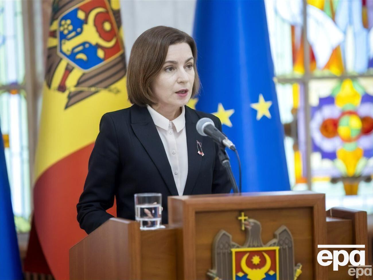 Санду: РФ пытается подорвать, свергнуть власть в Молдове, и у нас есть доказательства