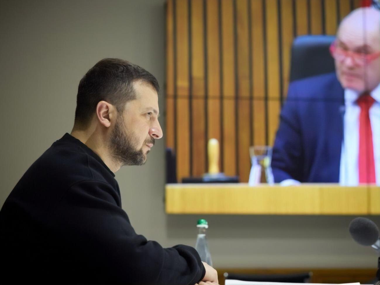 Зеленский обратился к парламенту Австрии по видеосвязи