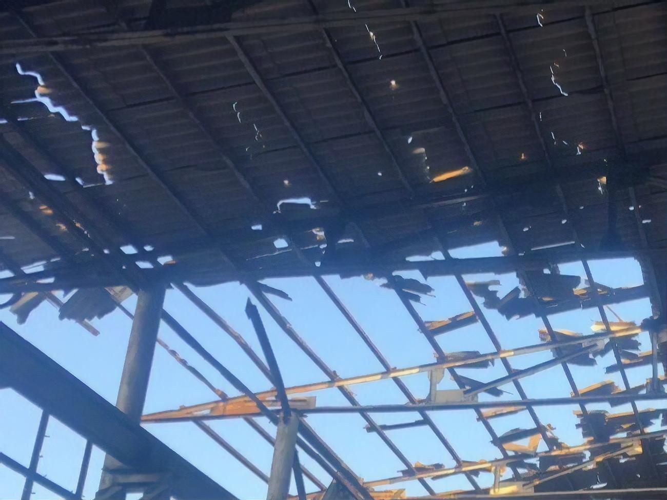 В Никополе повреждено частное предприятие