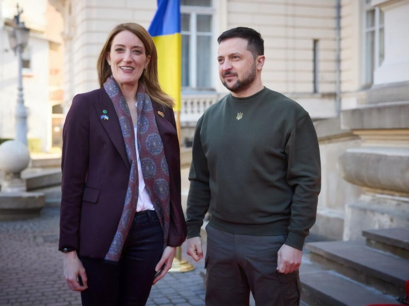 Метсола й Зеленський зустрілися у Львові