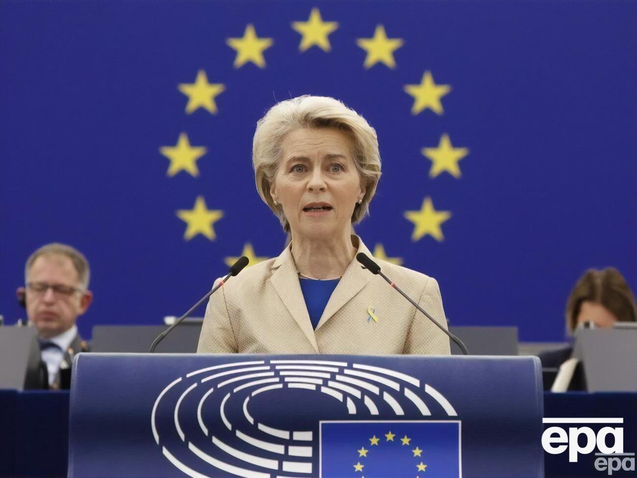 Фон дер Ляйен:&nbsp;Российское вторжение принесло Украине невыразимые страдания