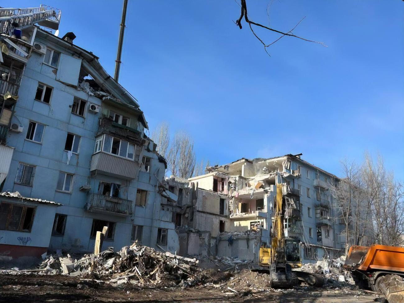 Жилой дом был разрушен оккупантами в ночь на 2 марта