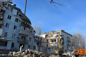 Жилой дом был разрушен оккупантами в ночь на 2 марта