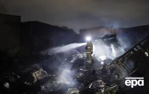 Пожар тушили несколько часов